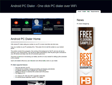Tablet Screenshot of dialer.androidremote.com